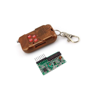Kit de Control Remoto Inalámbrico IC2272/2262 de 4 Canales a 315MHz