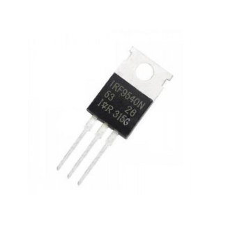 Transistor IRF9540 MOSFET de Potencia.