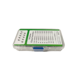 Kit De 100 Fusibles Rápidos de Cristal M5X20 (0.2, 0.5, 1, 2, 3, 5, 8, 10, 15, 20A)