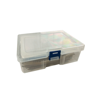 Kit de 1100 Resistencias de 1/4W en Caja (10r, 100r, 220r, 330r, 470r, 680r, 1k, 4.7k, 10k, 100k y 1