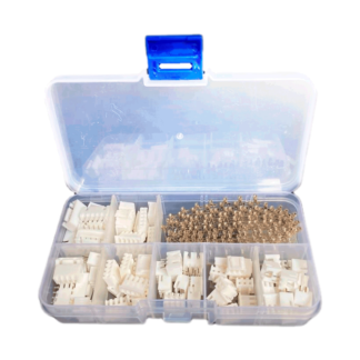 Kit de 230pcs De Conectores XH2.54 (2, 3, 4 y 5 Pins) con Pitch de 2.54mm y Pin Header JST