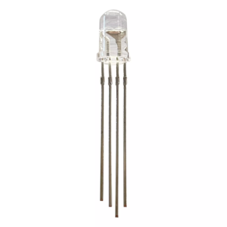 LED RGB de 5mm Cátodo Común de 4 Pines