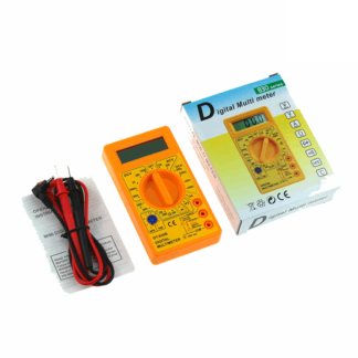 Multimetro Digital DT830B Color Amarillo