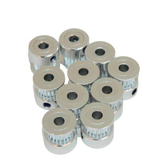 Kit 10 Poleas Dentadas 2gt 20 dientes Eje de 5mm