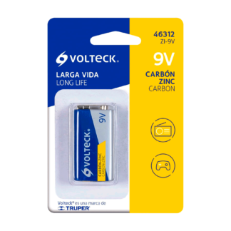 Pila 9V Zinc-Carbon Voltech