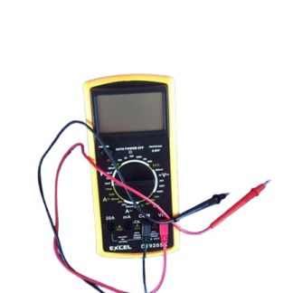Multimetro digital corriente AC y DC resistencia probador de diodos continuidad audible