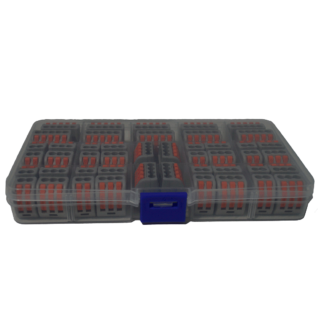 Kit de 60 Piezas Conector de Cableado Compacto De Conexión Rápida PCT-212, 213 y 215