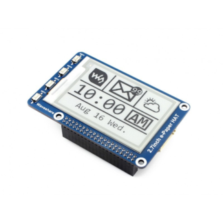 Pantalla De Tinta Electronica 2.7″ 264×176 con HAT p/ Raspberry SPI