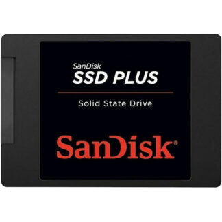 Unidad de Estado Solido SSD Sandisk Plus 480 gb SATA III, 2.5', 7mm Color Negro