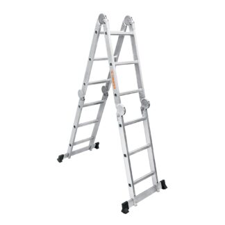 Escalera multiposición 12 peldaños, Tipo I, Truper