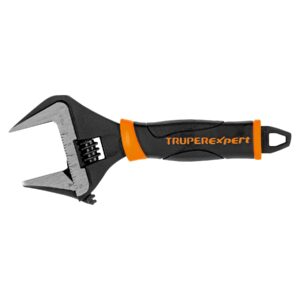 Llave ajustable (perico) 6′ boca ancha Comfort Grip, Expert