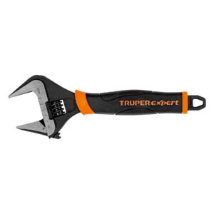 Llave ajustable (perico) 8′ boca ancha Comfort Grip, Expert
