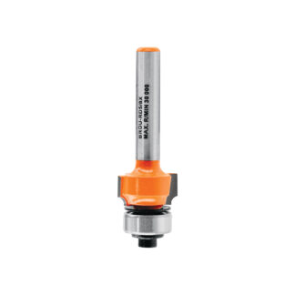 Broca para router, redondeado, 5/8' con balero