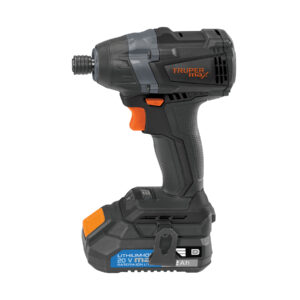 Destornillador de impacto inalámbrico 1/4′, 20V,sin carbones