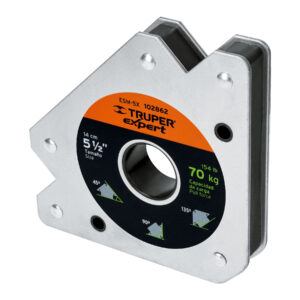 Escuadra magnética 5′ para soldar, capacidad 70 kg, Expert