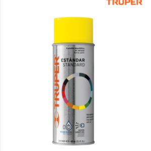 Pintura en aerosol, amarillo canario,bote tradicional,400ml