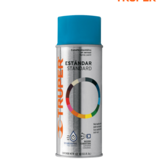 Pintura en aerosol, azul, bote tradicional, 400 ml