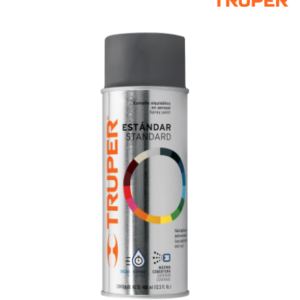 Pintura en aerosol, gris obscuro, bote tradicional, 400 ml