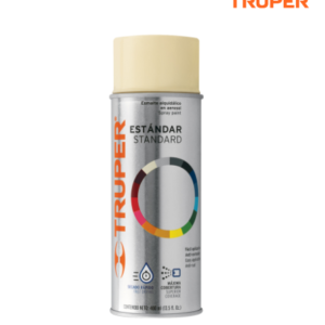 Pintura en aerosol, marfil, bote tradicional, 400 ml