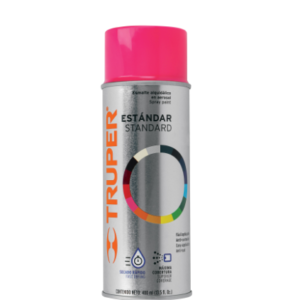Pintura en aerosol, rosa mexicano, bote tradicional, 400 ml
