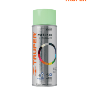 Pintura en aerosol, verde manzana, bote tradicional, 400 ml