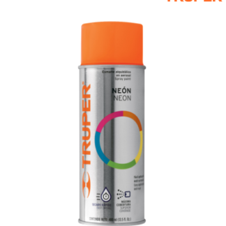 Pintura en aerosol, naranja neón, bote tradicional, 400 ml