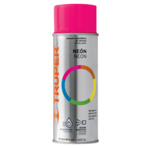 Pintura en aerosol, rosa neón, bote tradicional, 400 ml