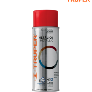 Pintura en aerosol, rojo metálico, 400 ml,Truper