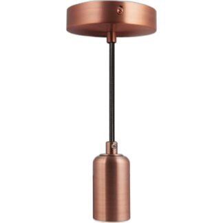 Lámpara Techo Candil Base E27 Bassic Plata Brillante Aksi color dorado