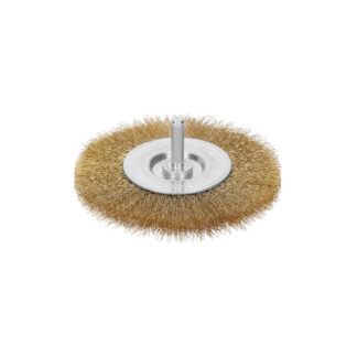 Carda circular 4' alambre fino para taladro, Truper
