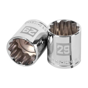 Dado de 29 mm, 12 puntas, cuadro 1/2′, Truper