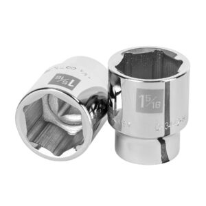Dado de 1-5/16′, 6 puntas, cuadro 3/4′, Truper