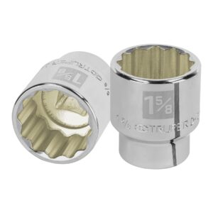 Dado de 1-5/8′, 12 puntas, cuadro 3/4′, Truper