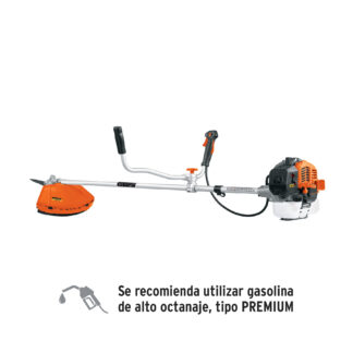 Desmalezadora a gasolina 33 cc mango tipo 'bici', 18' corte
