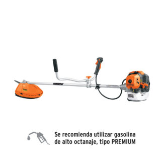 Desmalezadora a gasolina 43 cc mango 'bici', 18' corte