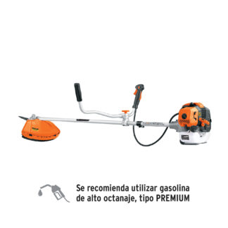 Desmalezadora a gasolina 52 cc mango tipo 'bici', 18' corte