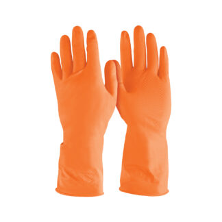 Guantes de látex para limpieza, medianos, Truper
