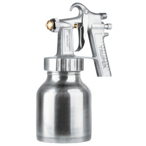 Pistola p/pintar baja presión, pulida, entrada sup, Truper