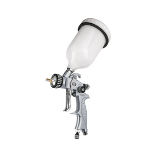 Pistola p/pintar gravedad LVMP vaso plástico, 1.4 mm, Expert