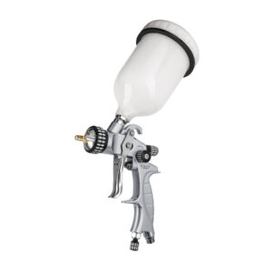 Pistola p/pintar gravedad HVLP vaso plástico, 1.4 mm, Expert