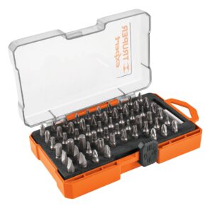 Juego de 58 puntas mixtas largo 1′ estuche plástico, Expert