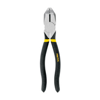 Pinza para electricista 8' uso rudo, mango de PVC, Pretul