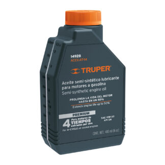 Aceite semi-sintético, 4 tiempos, 470 ml (16oz), Truper