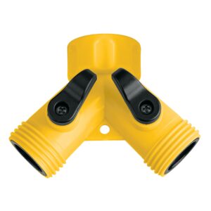 Conector ‘Y’ 3/4′ plástico para manguera, Pretul