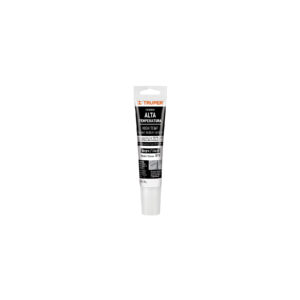 Sellador de silicón negro para altas temperaturas, 85 g
