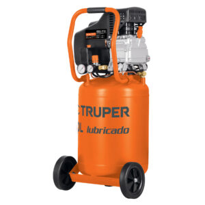 Compresor lubricado banda, vertical 50L, 3-1/2HP 127V Truper