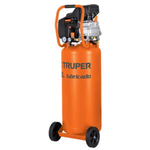 Compresor lubricado banda, vertical 80L, 3-1/2HP 127V Truper