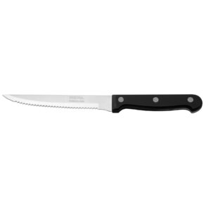 Cuchillo con sierra para asado 5′ mango de plástico, Pretul