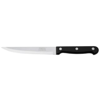 Cuchillo liso para asado 5' mango de plástico, Pretul
