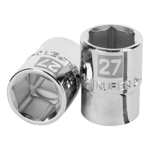 Dado de 27 mm, 6 puntas, cuadro 3/4′, Truper